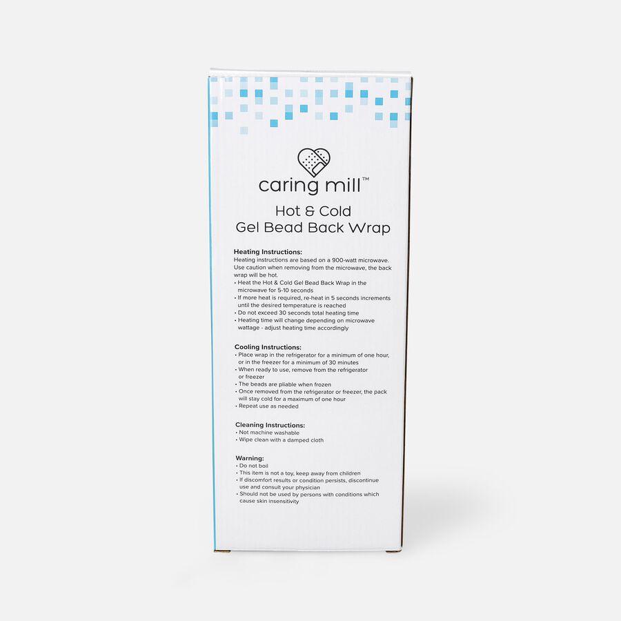 Caring Mill™ Gel Bead Back Wrap, , large image number 2