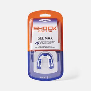 Shock Doctor Gel Max Flavor Fusion Mouth Guard, Blue Raspberry