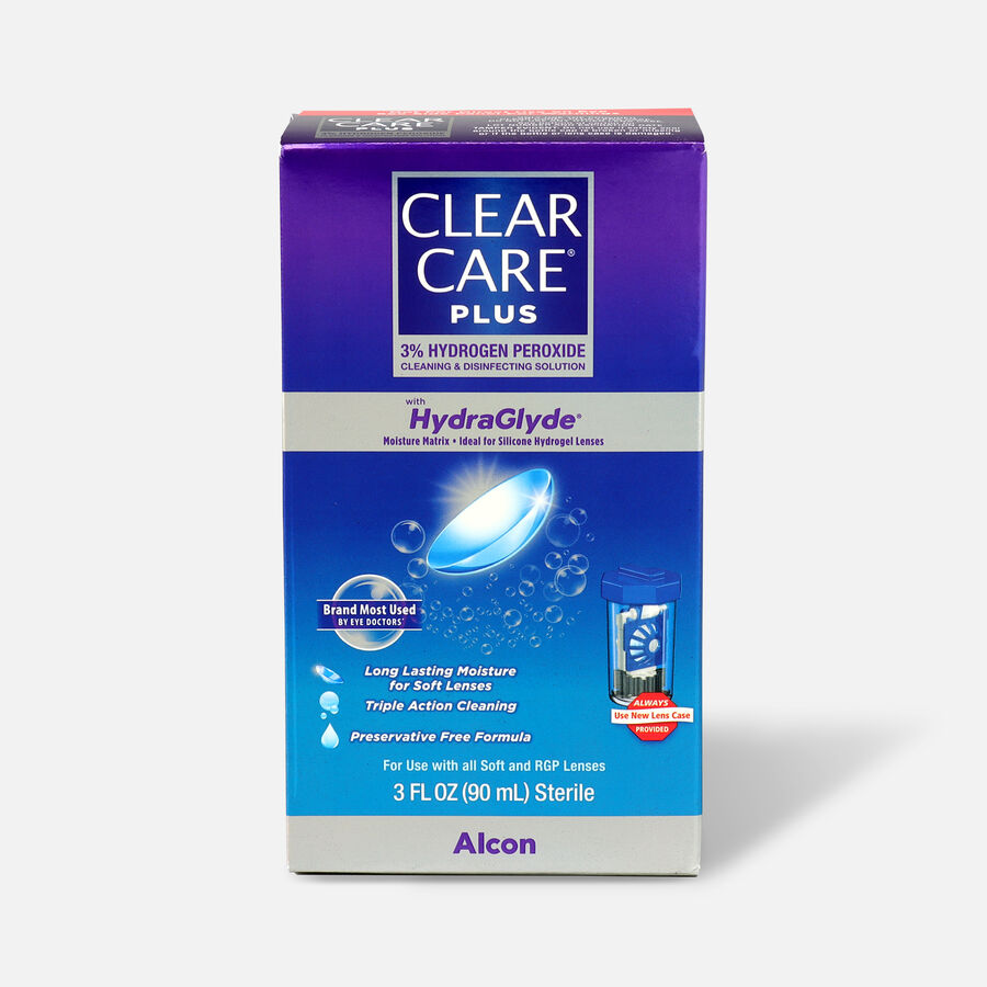 Clear Care Plus Cleaning and Disinfecting Solution, 3 fl oz., , large image number 0