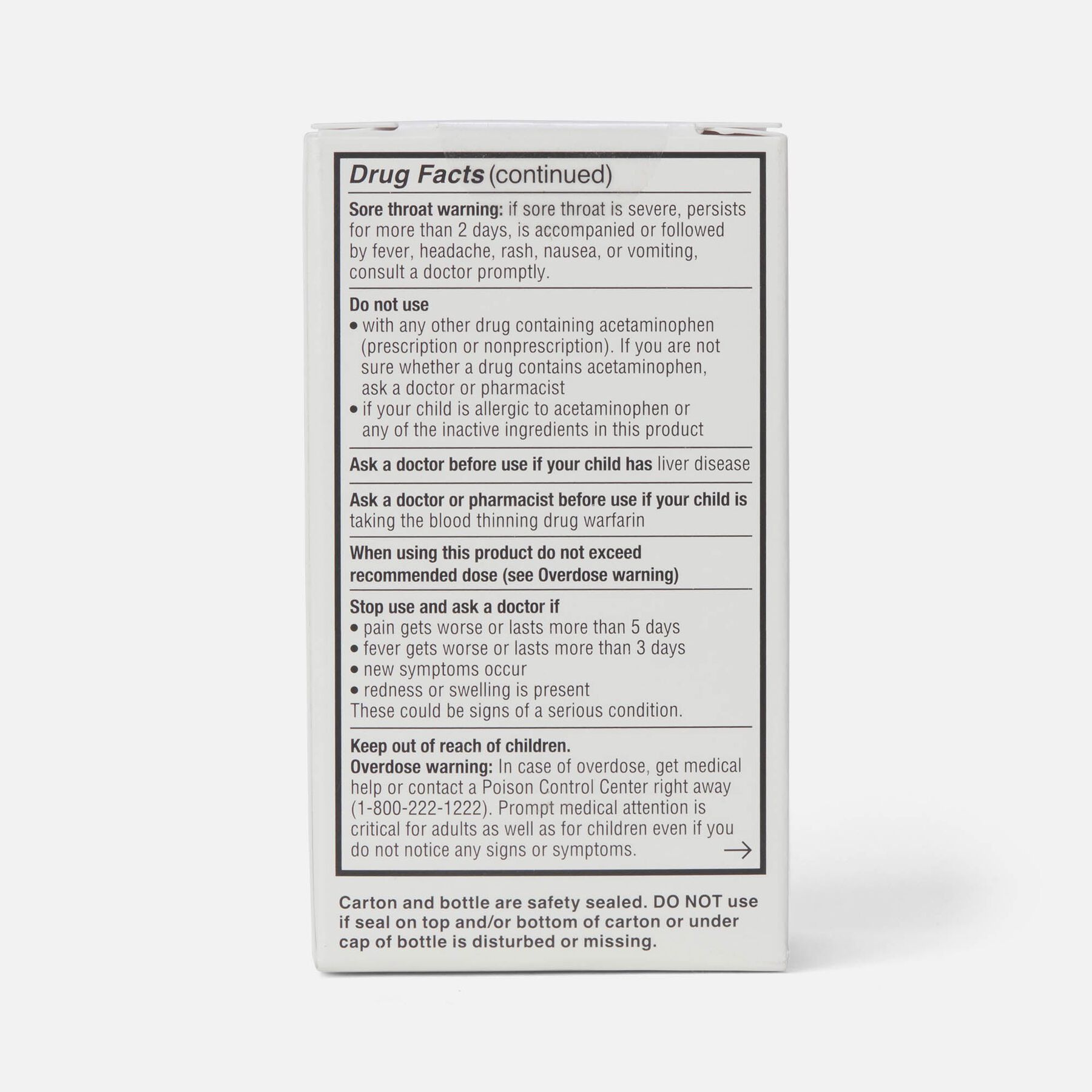 HSA Eligible Genexa Children's Acetaminophen Chewable, 24 ct. HSA