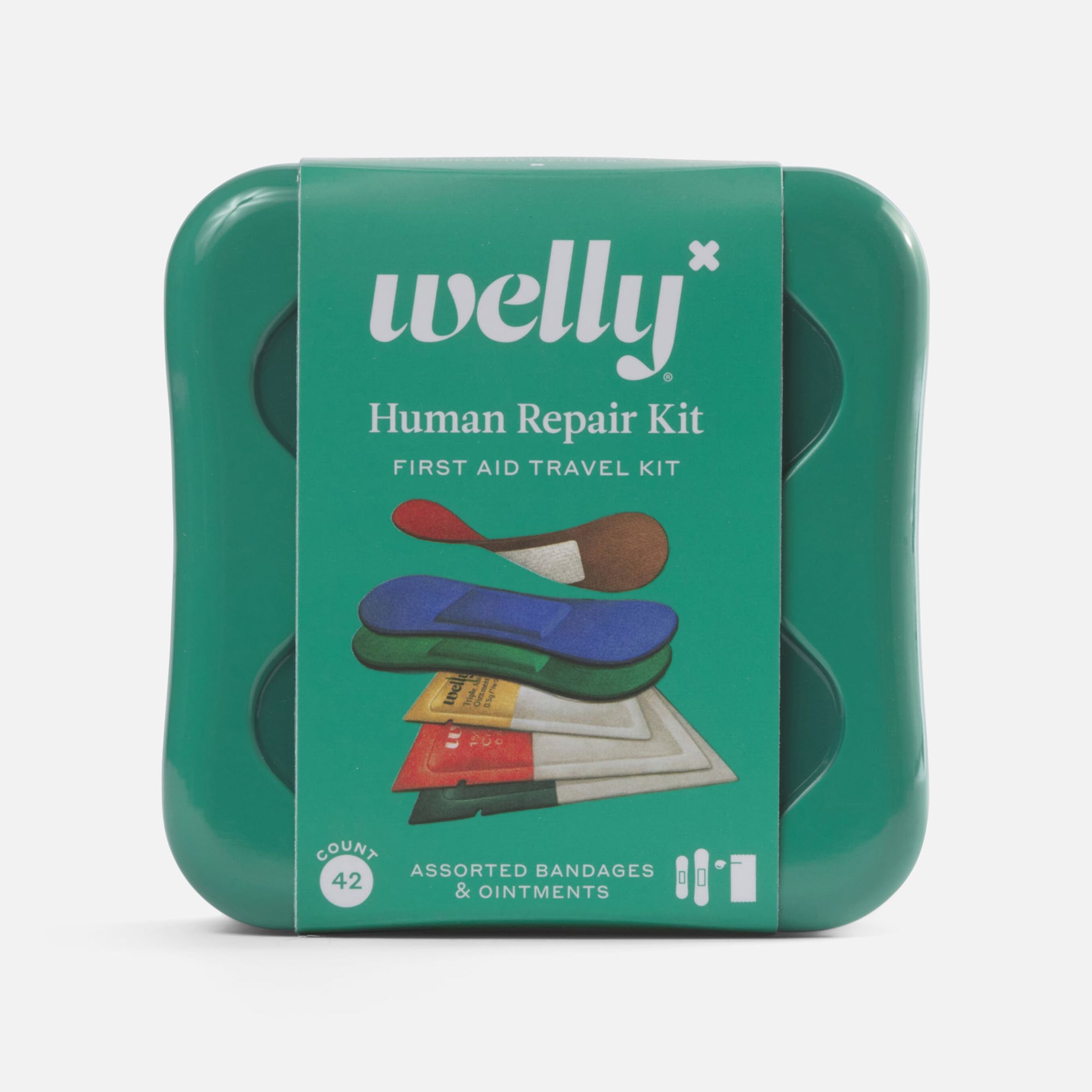 Welly Human Repair First Aid Travel Kit 42ct.