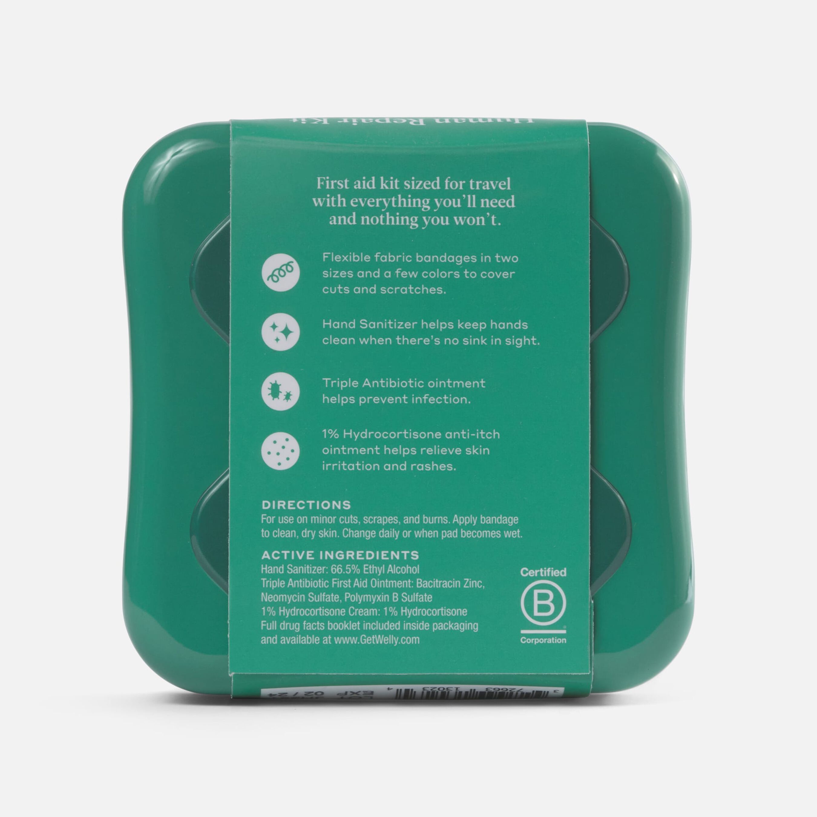Welly Human Repair First Aid Travel Kit 42ct.