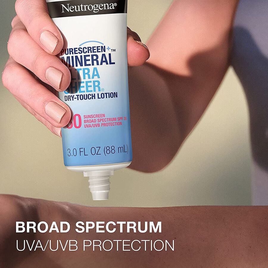 Neutrogena Mineral Ultra Sheer Dry Touch Lotion, SPF 30, 3 oz., , large image number 2