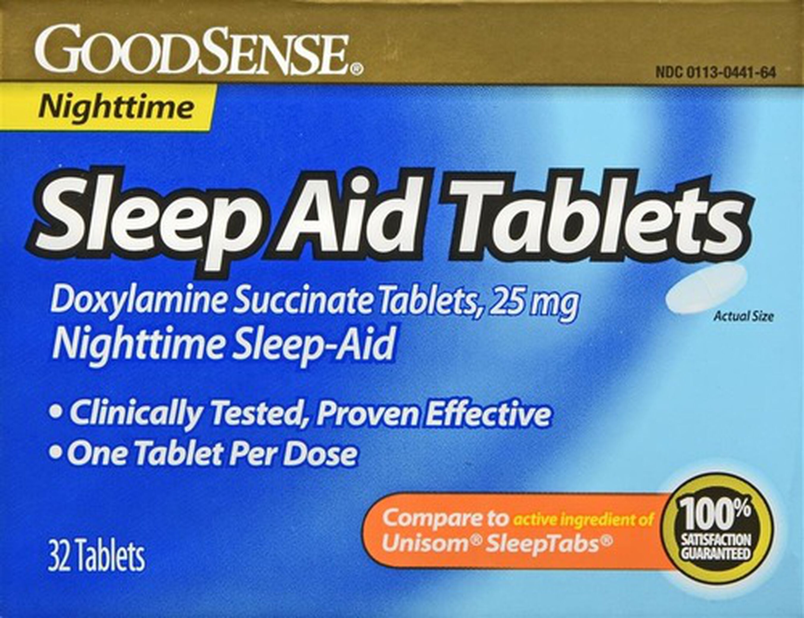 GoodSense® Sleep Aid 25 MG Tablets, 32 ct