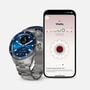 Withings ScanWatch Nova Premium Heart Health Hybrid Smartwatch, 42mm, Blue, , large image number 0