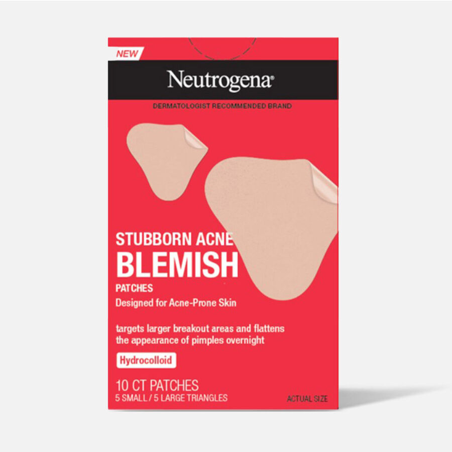 Neutrogena Stubborn Acne Blemish Patches Triangles, 10 ct., , large image number 0