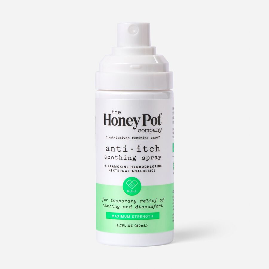 The Honey Pot Anti-Itch Spray with 1% Pramoxine & Lavender Chamomile, , large image number 2