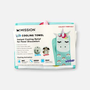 Mission Kid’s Fever Relief Cooling Towel - Winter The Unicorn
