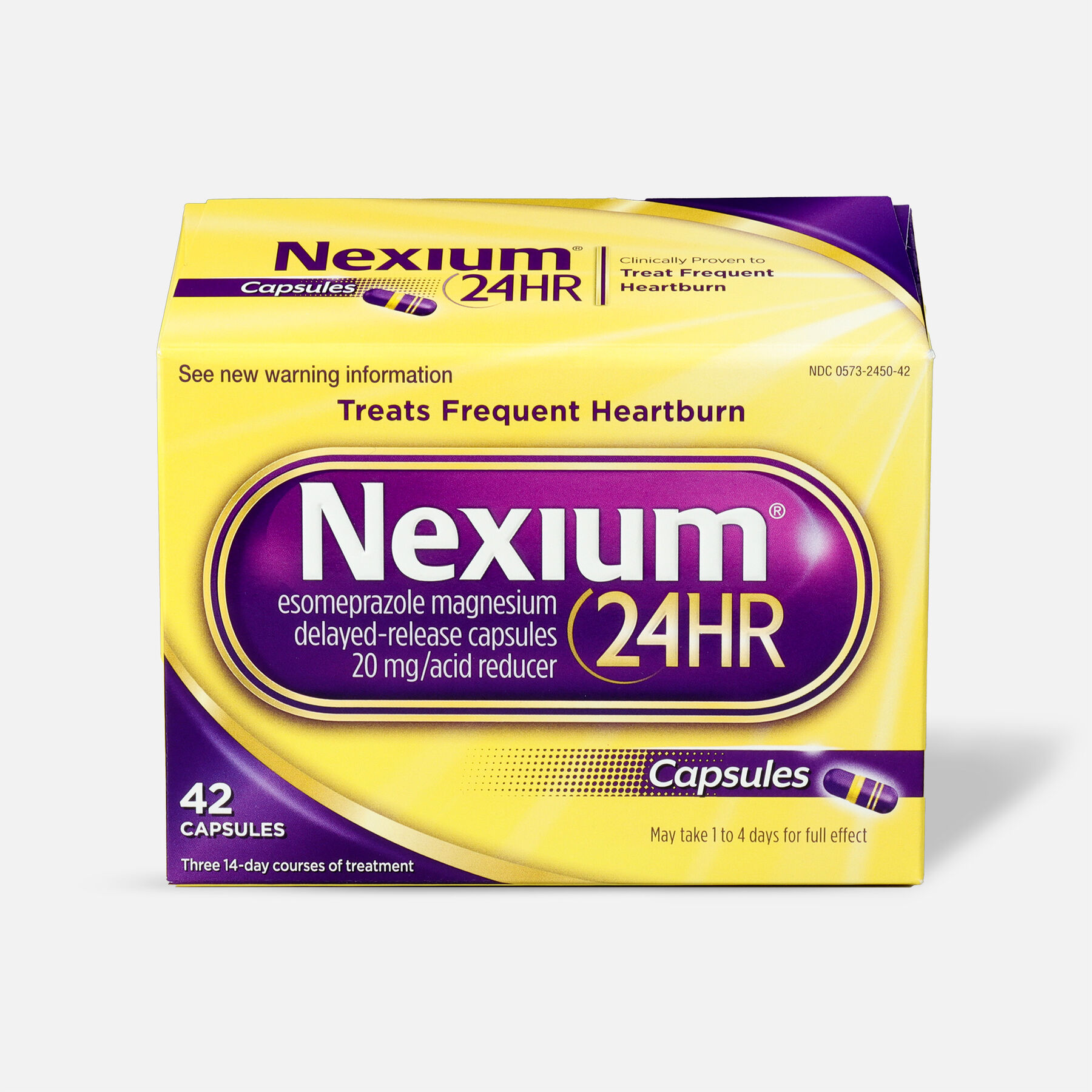 Nexium 24HR Capsules, 42 ct