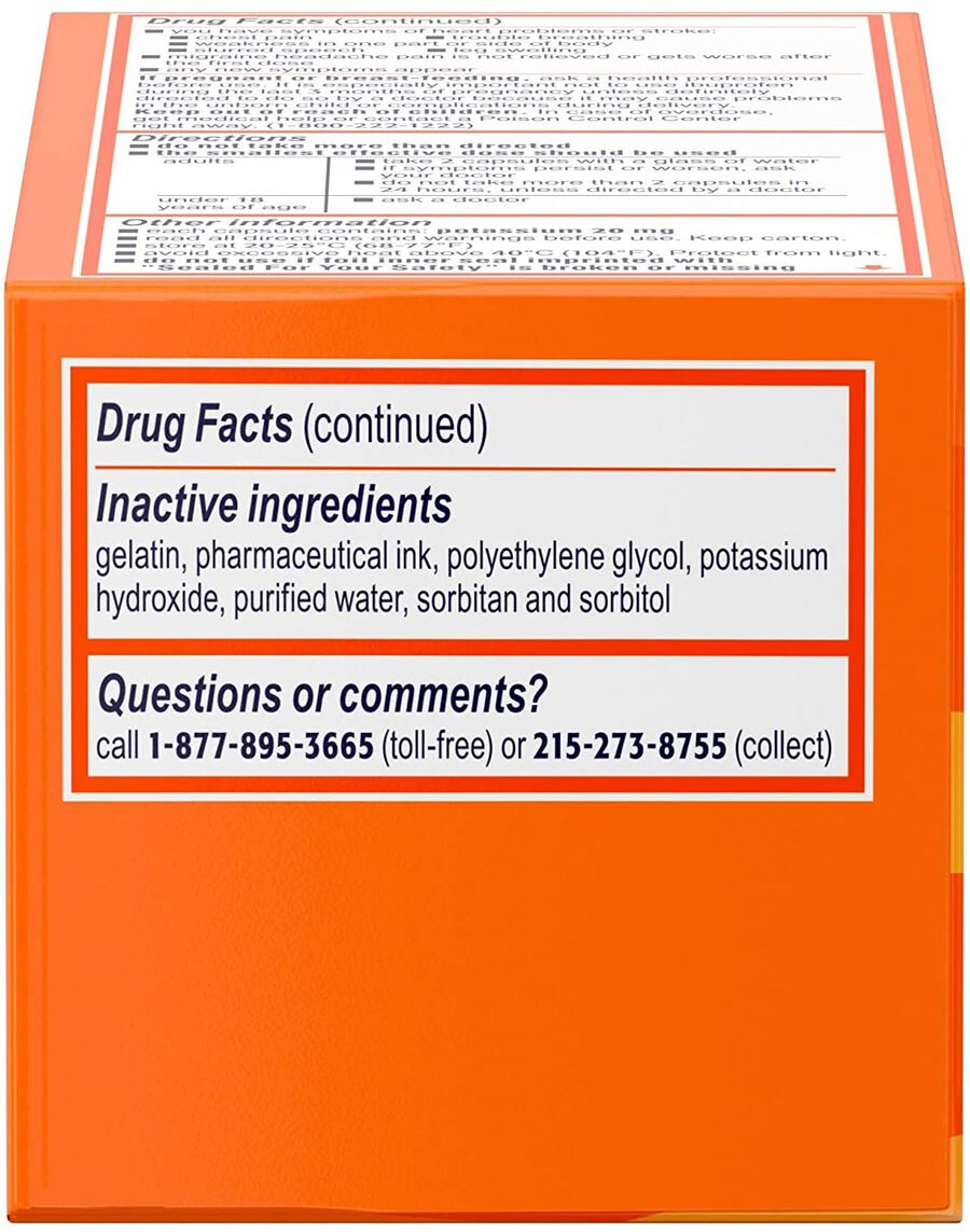 Motrin IB Migraine Liquid Filled Caps, 200 mg, 80 ct., , large image number 4