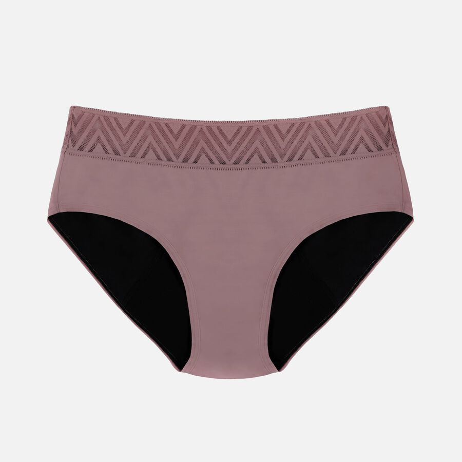 Thinx 2-Pack Hiphugger, Black/Dusk (Moderate Absorbency), , large image number 2