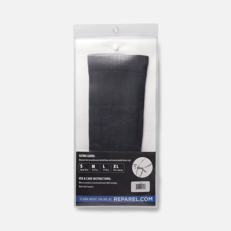 Reparel Knee Sleeve, Black, L, , large image number 1