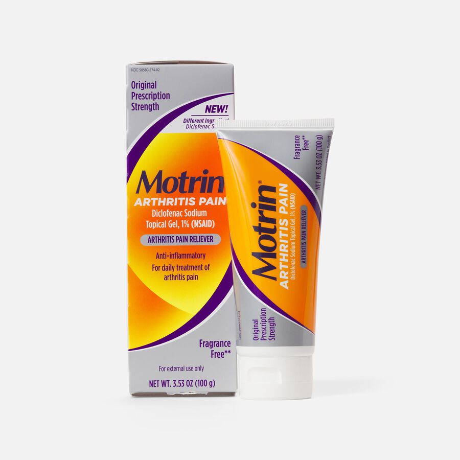 Motrin Arthritis Pain Gel, 3.53 oz., , large image number 0