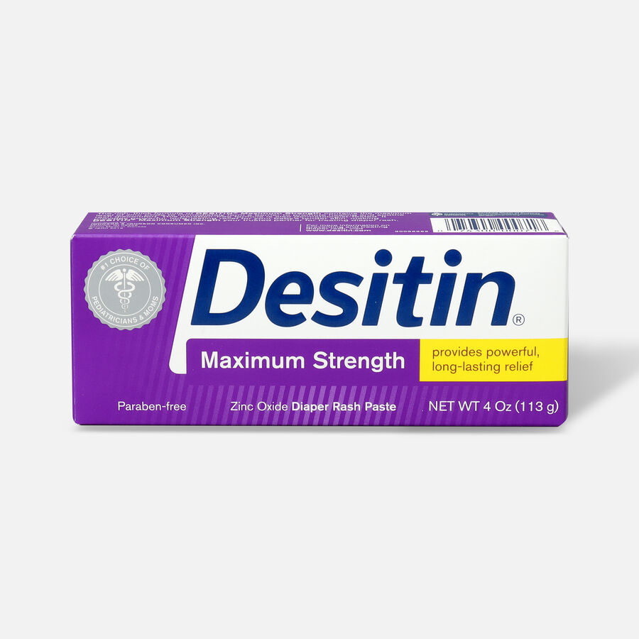 Desitin Maximum Strength Zinc Oxide Diaper Rash Paste, , large image number 8