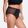 Thinx Comfort Stretch Hi-Waist Period Underwear, Black, , large image number 2
