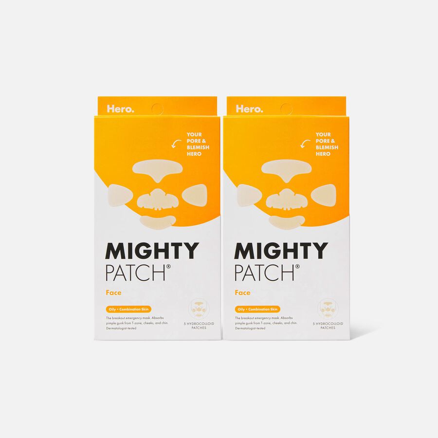 Mighty Patch Face Patch, 5 ct. (2-Pack), , large image number 0