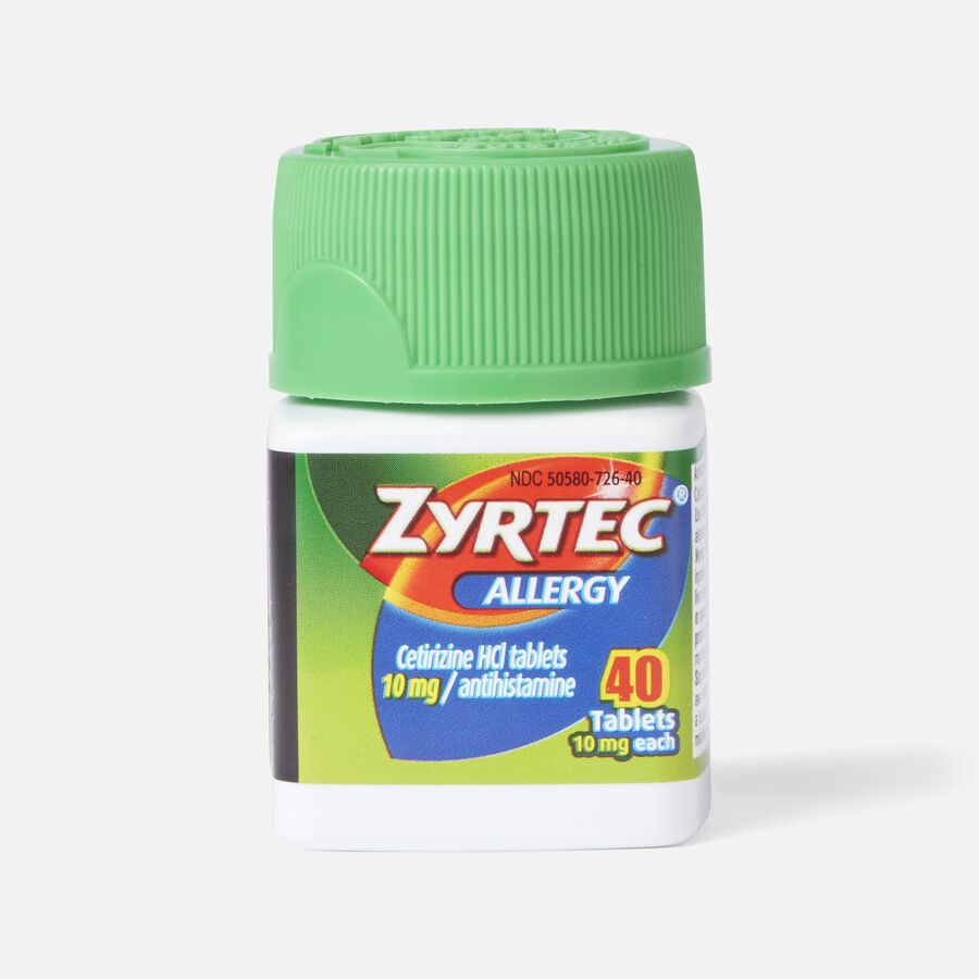 Zyrtec Adult Allergy Relief Tablets, 10mg, , large image number 1