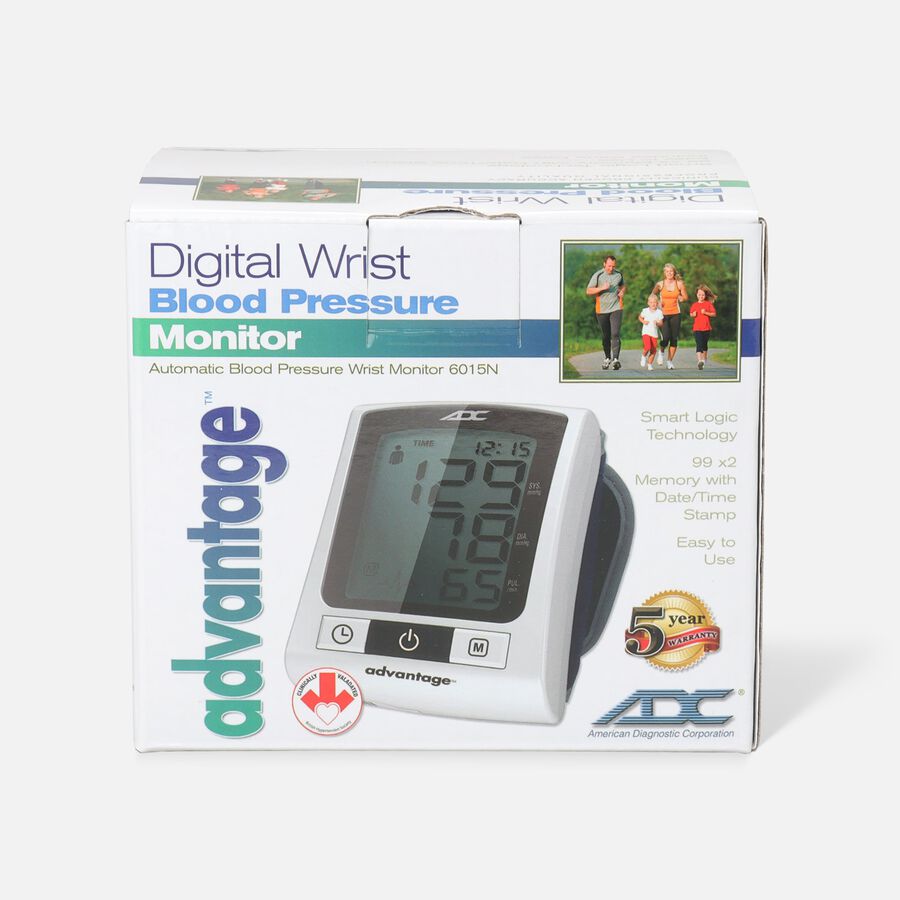 Advantage Basic Wrist Digital Monitor, Latex-Free, , large image number 2