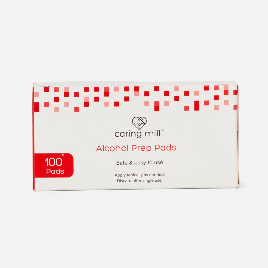 Caring Mill™ Alcohol Prep Pads, 100 ct., , large image number 0