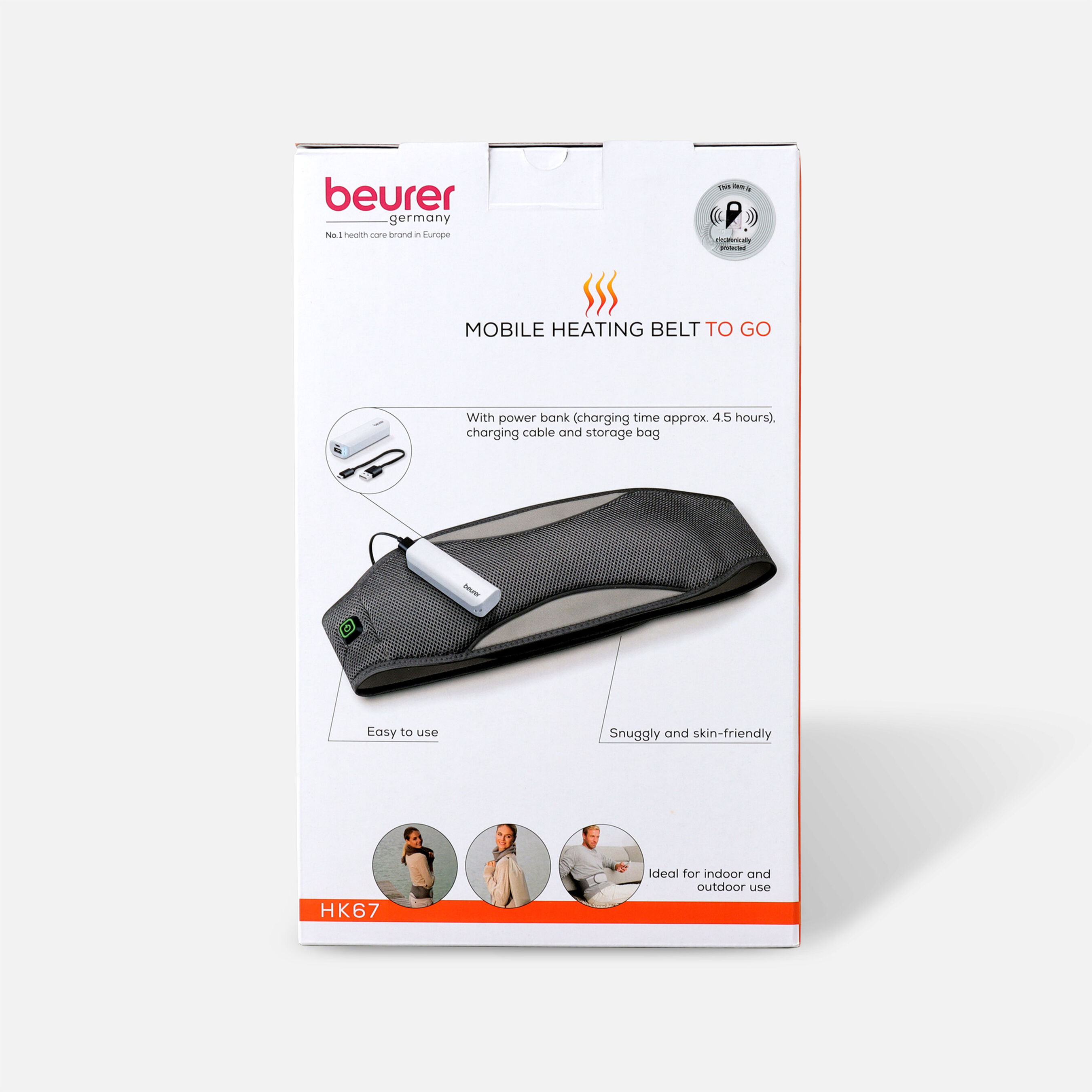 HSA Eligible Beurer Mobile Wireless Heating Pad