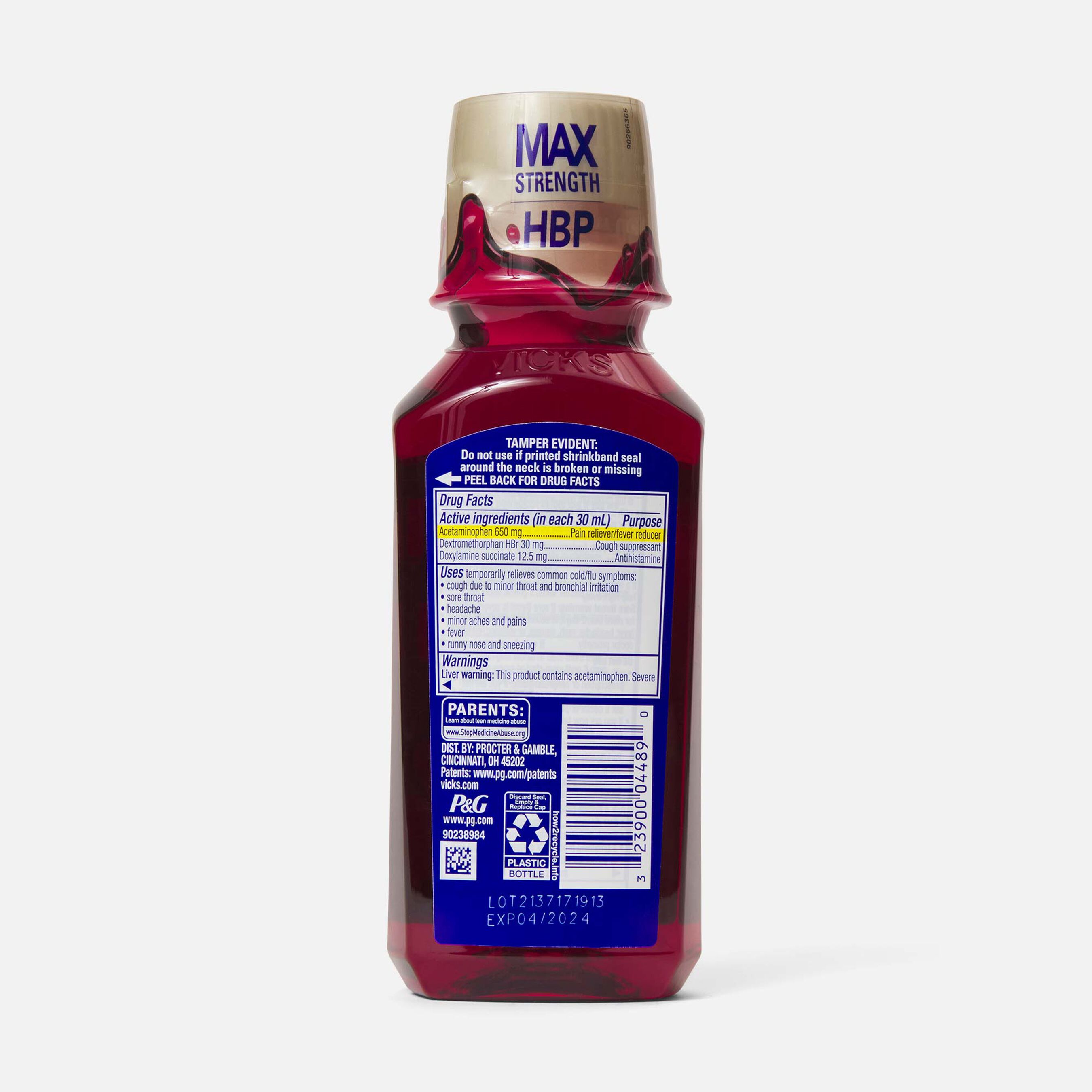 HSA Eligible Vicks NyQuil High Blood Pressure, 8 oz.