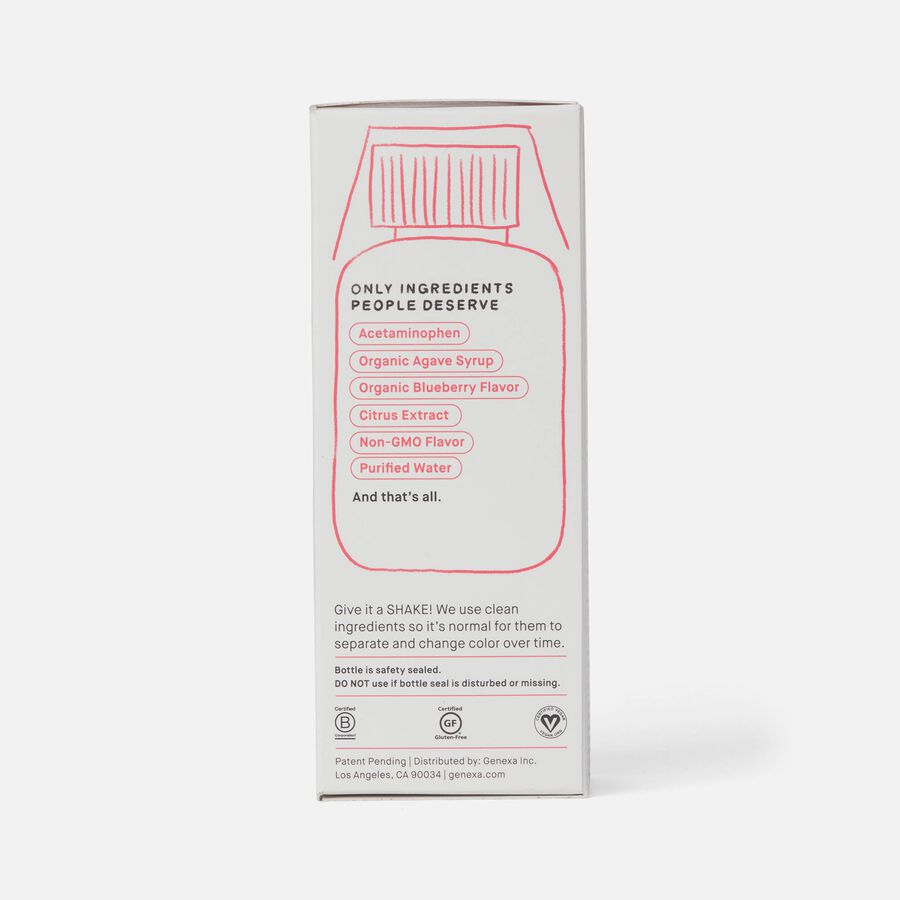 Genexa Kid's Pain & Fever Acetaminophen Oral Suspension, 4 oz., , large image number 1