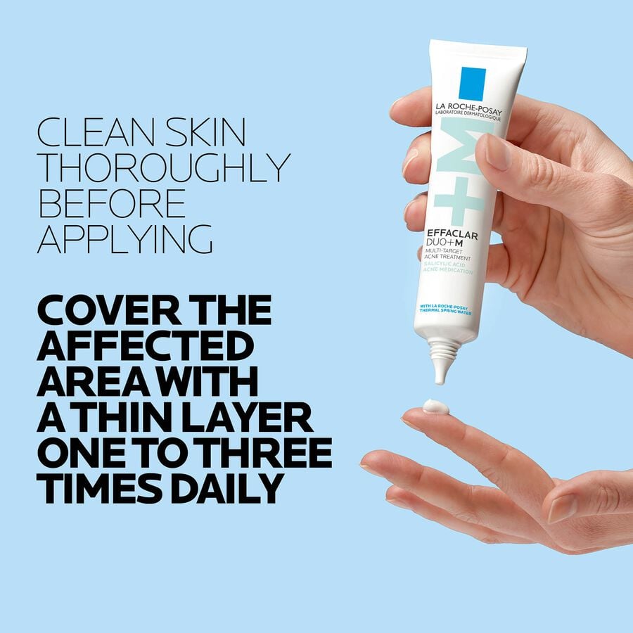 HSA Eligible La Roche Posay Effaclar Duo+M Multi-Target Acne Treatment ...