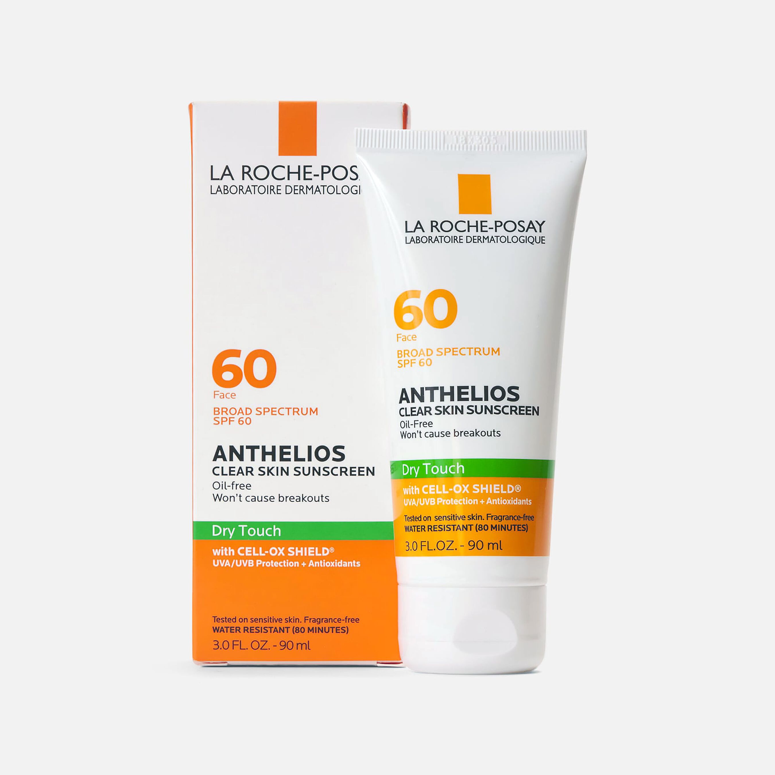 HSA Eligible La RochePosay Anthelios Clear Skin, SPF 60, 1.07 oz HSA