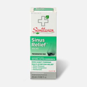 Similasan Sinus Relief, preservative free, 0.68 fl oz.