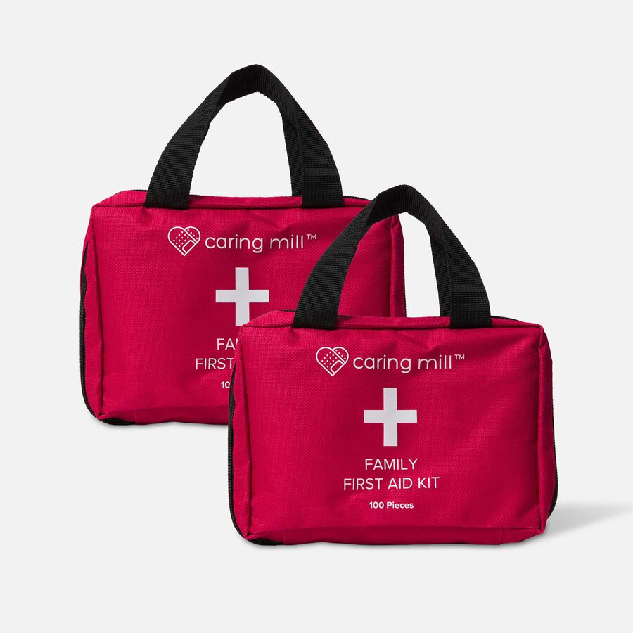 Caring Mill™  Family First Aid Kit 100 pc. (2-Pack), , large image number 0