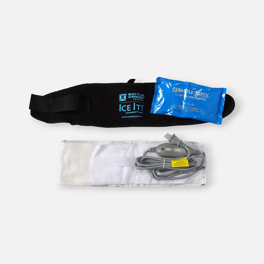 Battle Creek Neck Pain Kit 2.0 with Electric Moist Heat and Cold Therapy, , large image number 1