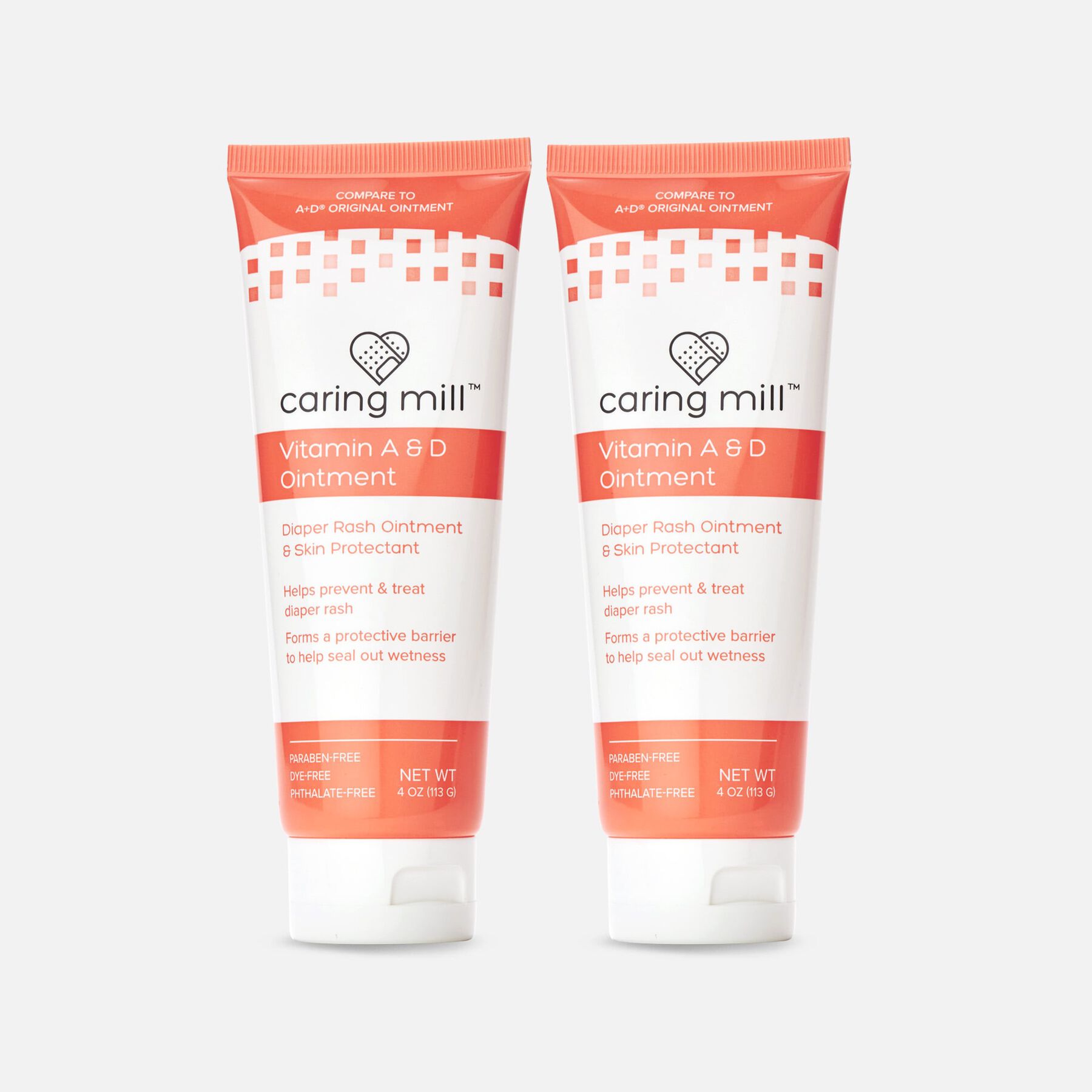 HSA Eligible Caring Mill™ Vitamin A&D Ointment, 4 oz. (2Pack) HSA