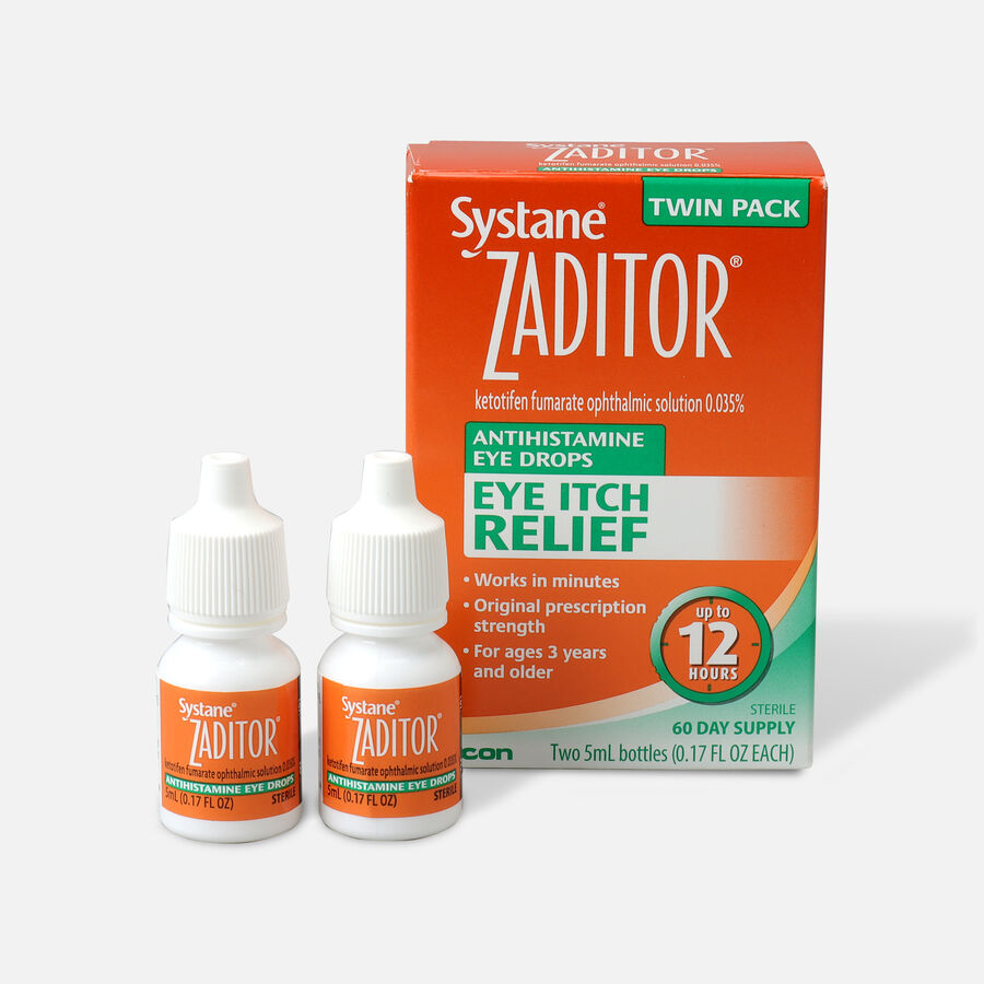 Systane Zaditor Eye Drops, Twin Pack, , large image number 2
