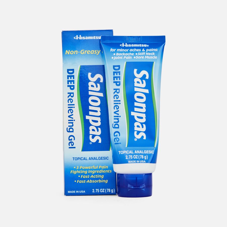 Salonpas Deep Relieving Gel, 2.75 oz., , large image number 0