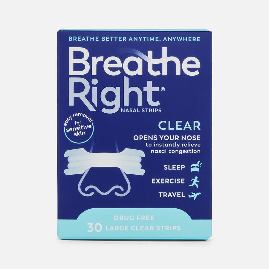 Breathe Right Strips, 30 ct., , large image number 0