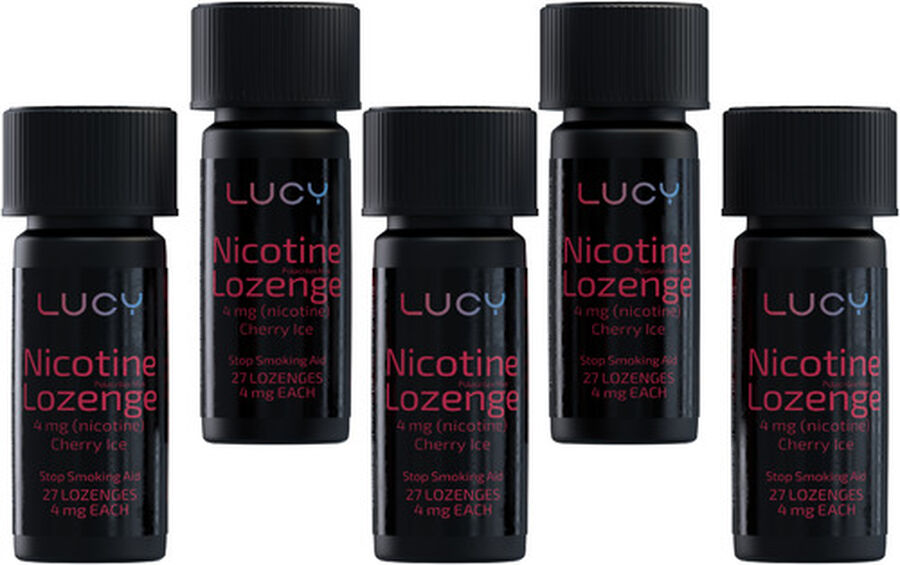 Lucy Nicotine Lozenge, Cherry Ice, 4mg, 135 ct., , large image number 5