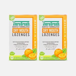 TheraBreath Dry Mouth Lozenges, Mandarin Mint, 100 ct. (2-Pack)
