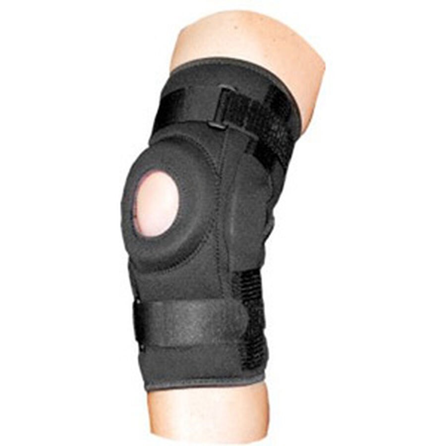 Bell-Horn ProStyle Hinged Patella Knee Wrap, Black, L/XL, , large image number 3