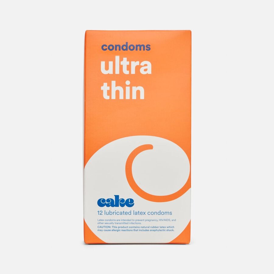 Hello Cake Ultra Thin Lubricated Latex Condoms, 12 ct., , large image number 0