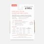VIM & VIGR Solid Moisture-Wick Nylon Compression Socks, Cashew, M/L, 30-40 mmHg, , large image number 2