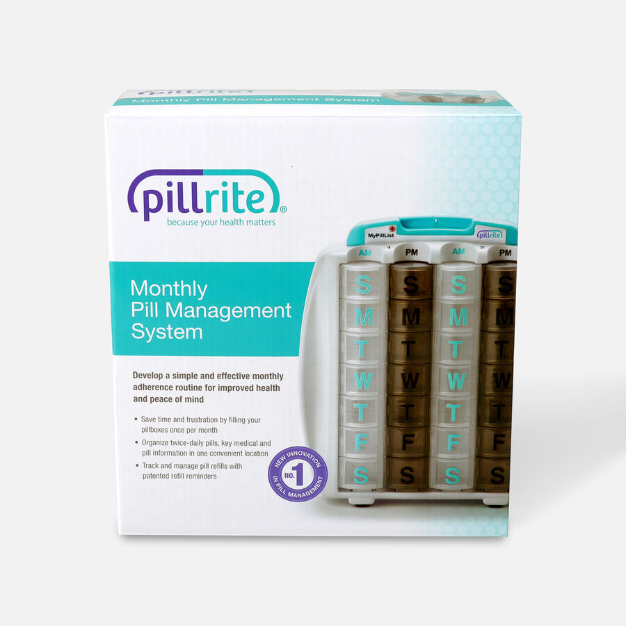 PillRite Monthly Pill Management System, , large image number 0