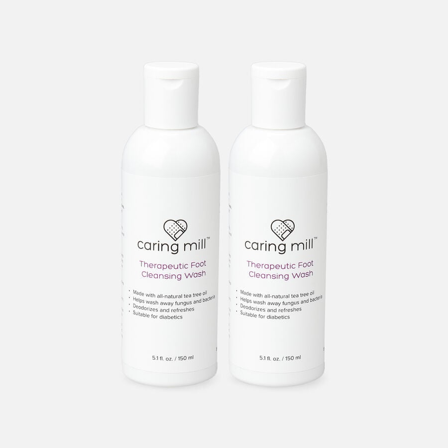 Caring Mill™ Therapeutic Foot Cleaning Wash 5.1 oz. (2-Pack), , large image number 0