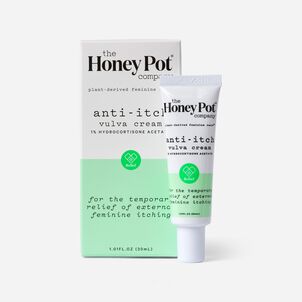 The Honey Pot Anti-Itch Vulva Cream with 1% Hydrocortisone