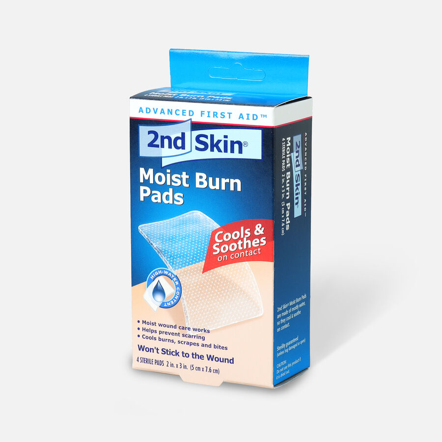 2nd Skin Moist Burn Medium Pads 2" x 3", 4 ct., , large image number 2