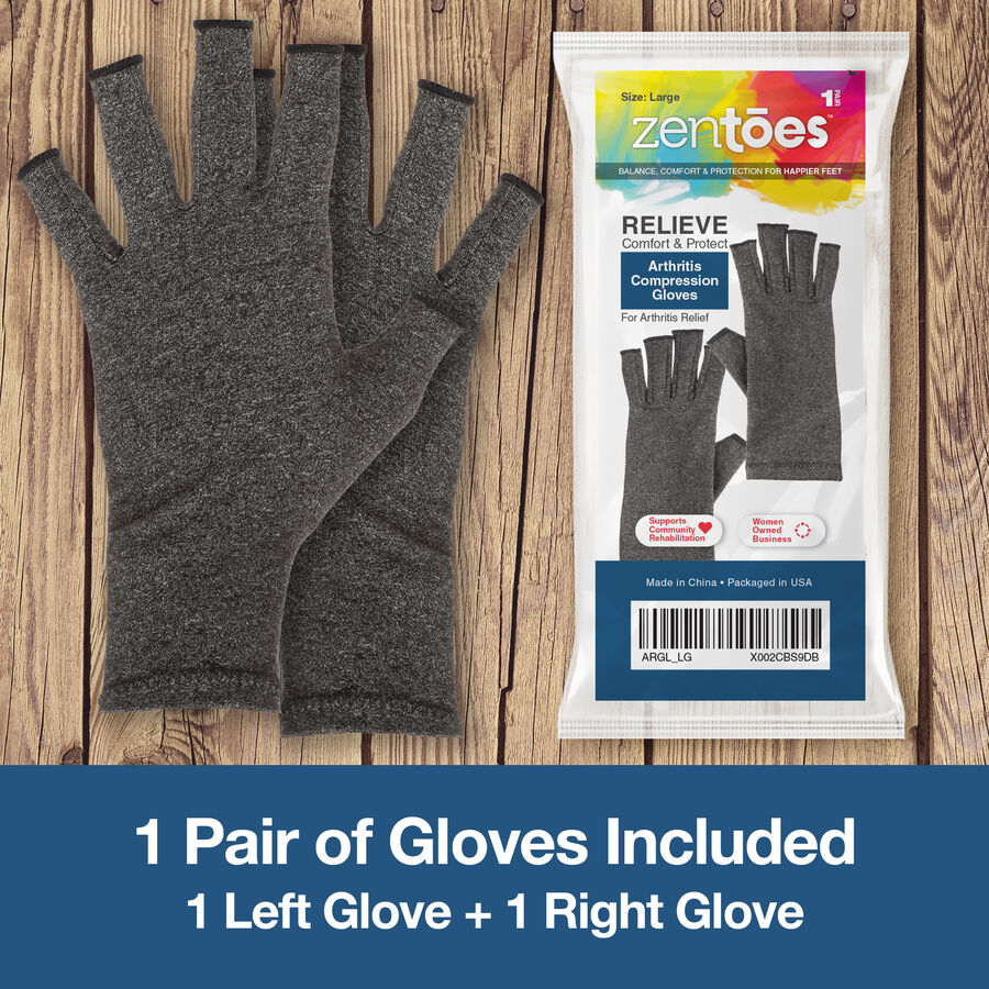 ZenToes Arthritis Compression Gloves, 1 pair, , large image number 10