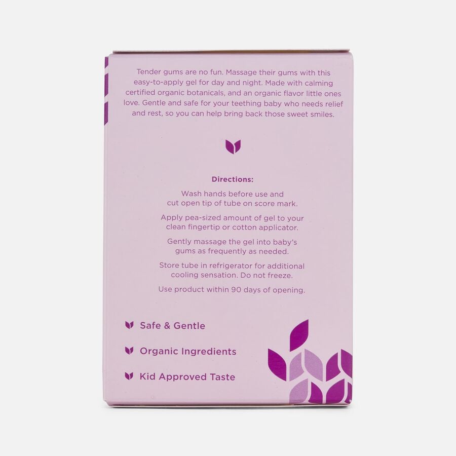 Hyland's Baby Organic Soothing Gel Day & Night Combo Pack, Cherry, Two 0.53 oz. Tubes, , large image number 2