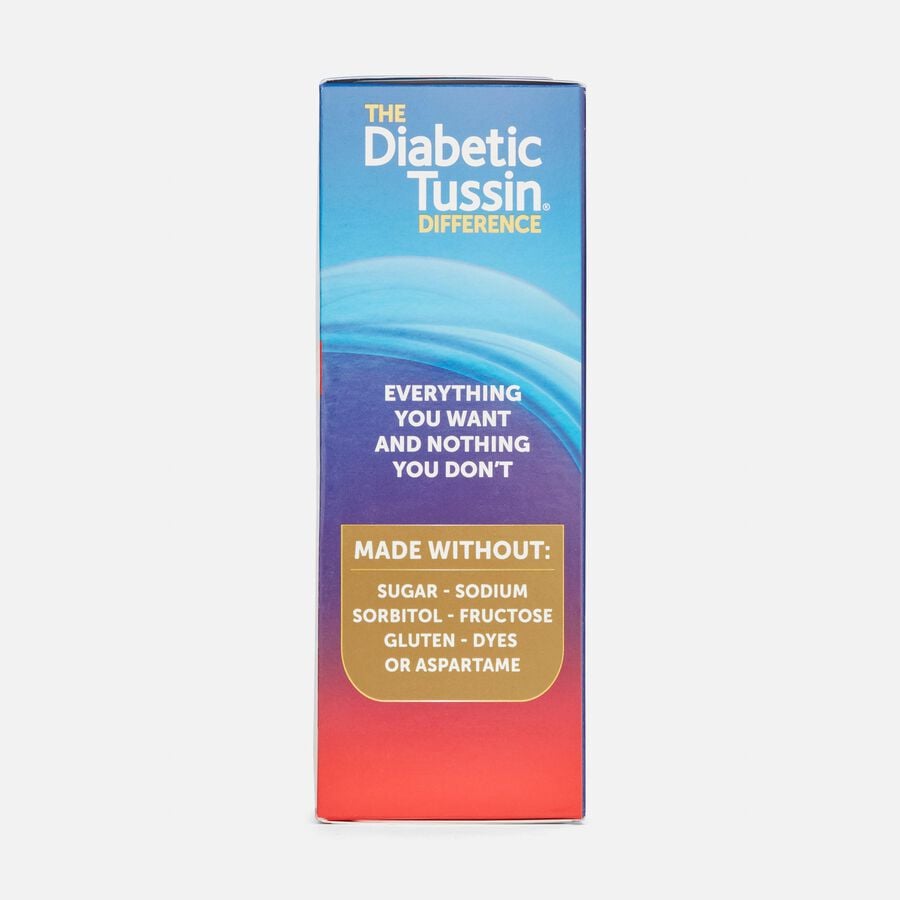 Diabetic Tussin DM Sugar-Free Maximum-Strength Cough & Chest Congestion Liquid, Berry, 8 fl oz., , large image number 2