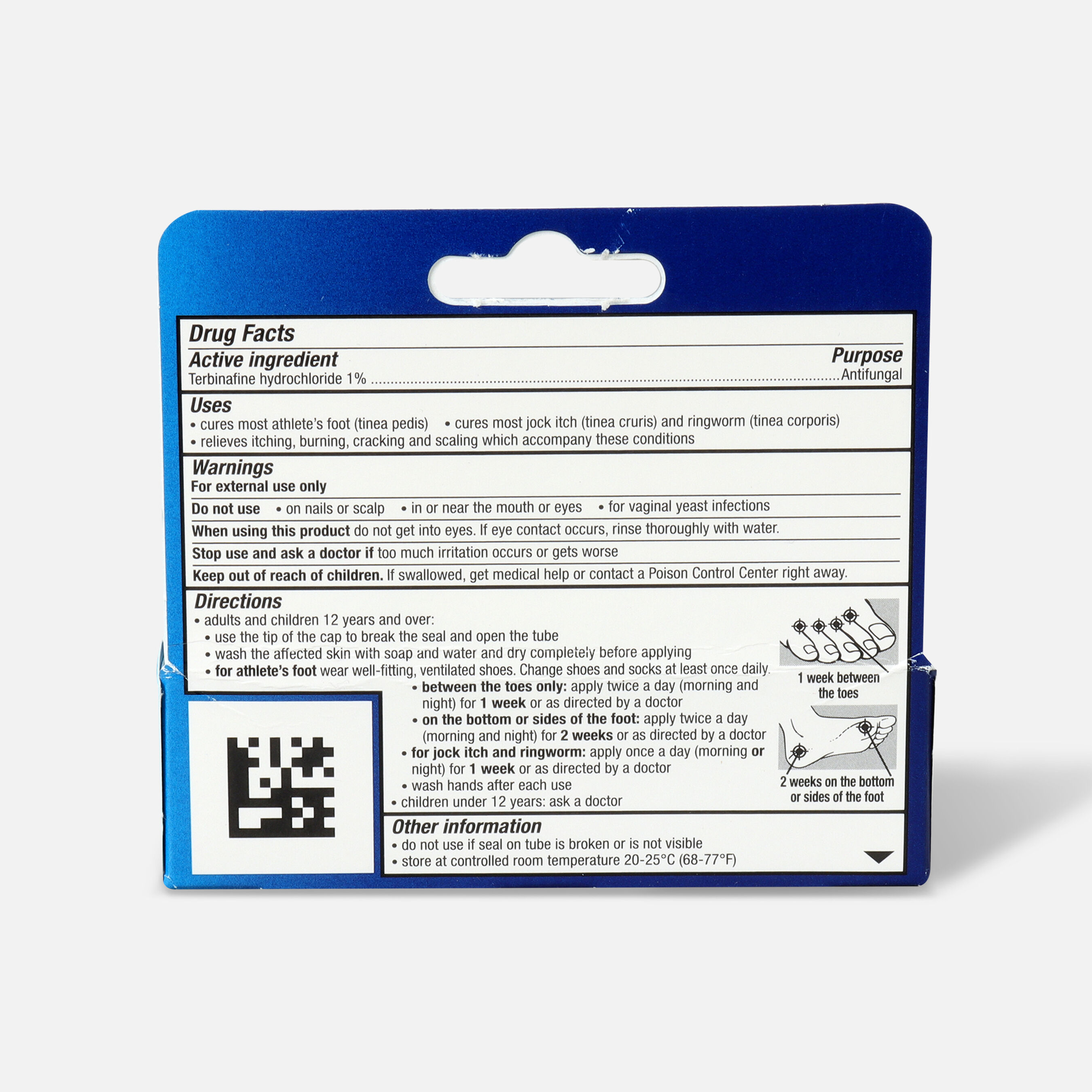 Lamisil AntiFungal and Athlete's Foot Treatment Cream, .42 oz