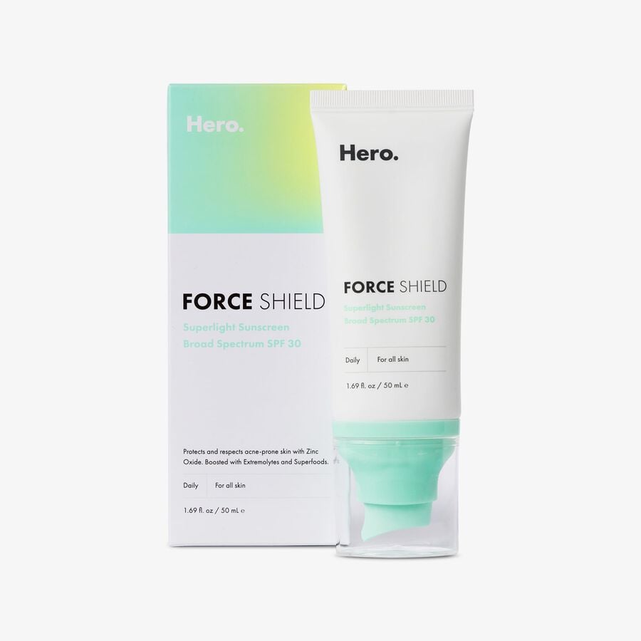 Hero Cosmetics Force Shield Superlight Sunscreen Broad Spectrum, SPF 30, 1.69 fl oz., , large image number 0