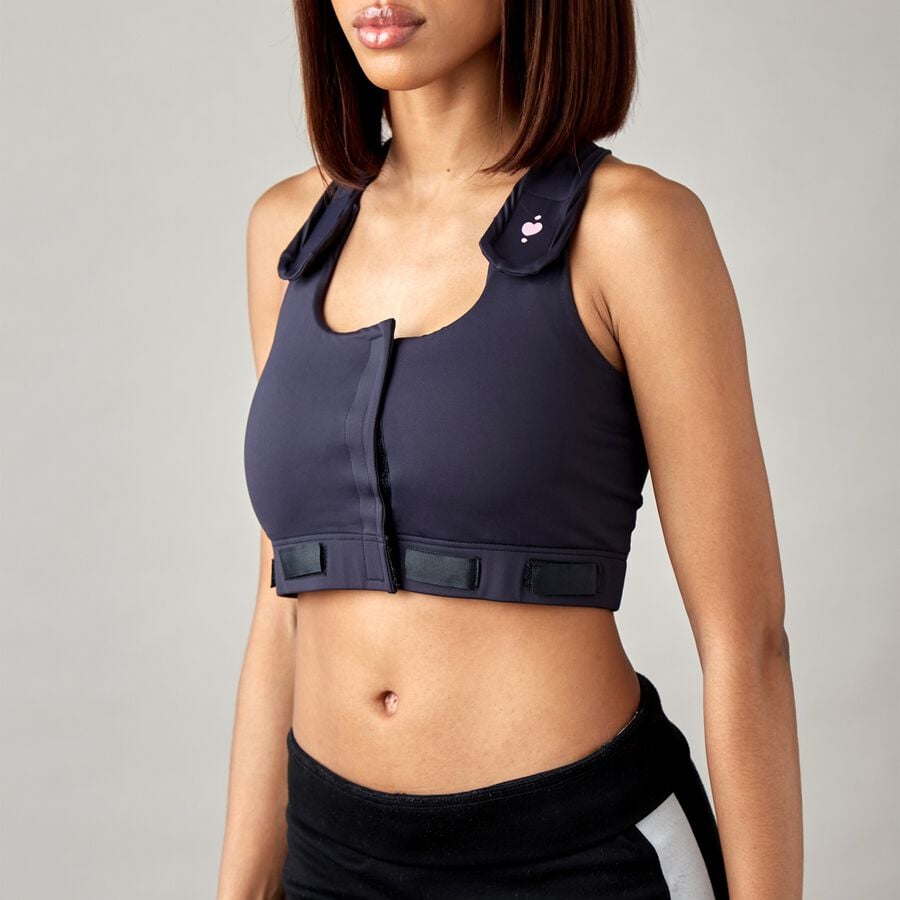 heart&core Larissa Post-Surgical Bra, Black, M, , large image number 1